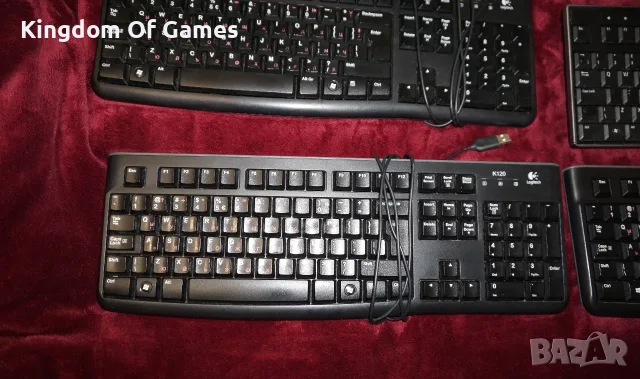 12 Клавиатури Logitech K120/Dell/Fujitsu KB410K/Gembird/Genius/A4Tech за Настолен Компютър , снимка 6 - Клавиатури и мишки - 55501007