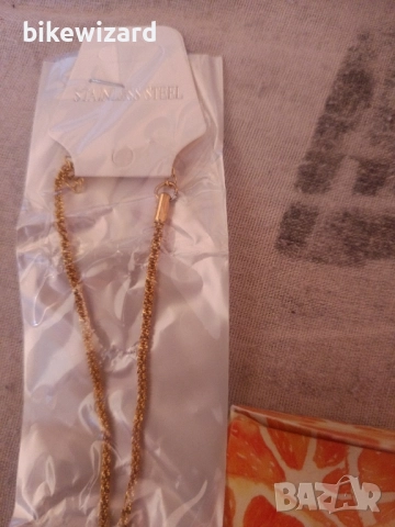 Дамско колие Joo&Rind 40 см. от медицинска стомана НОВО, снимка 3 - Колиета, медальони, синджири - 52520524