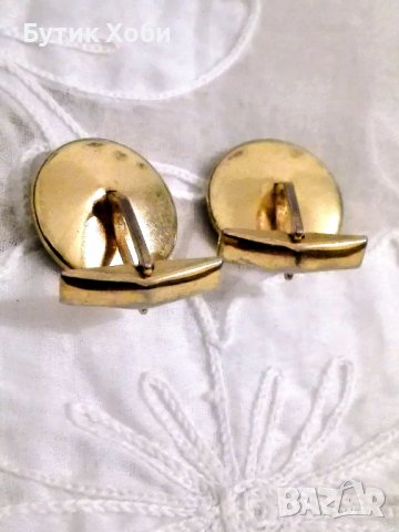 Копчета за ръкавели ,,Толедо голд,,, снимка 4 - Антикварни и старинни предмети - 37982949