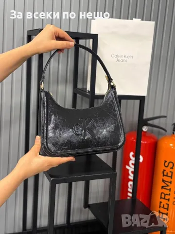 Calvin Klein Дамска Компактна Елегантна Чанта За Рамо Келвин Клайн - Различни Цветове Код SEM-205, снимка 13 - Чанти - 55774006