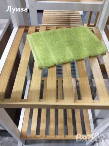 ПРОМО! Стабилна бамбукова етажерка за баня на 4 нива, снимка 5 - Етажерки - 30639852