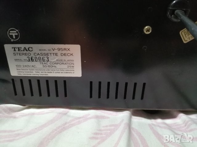 Касетен дек Teac V-95RX, снимка 7 - Декове - 37387183