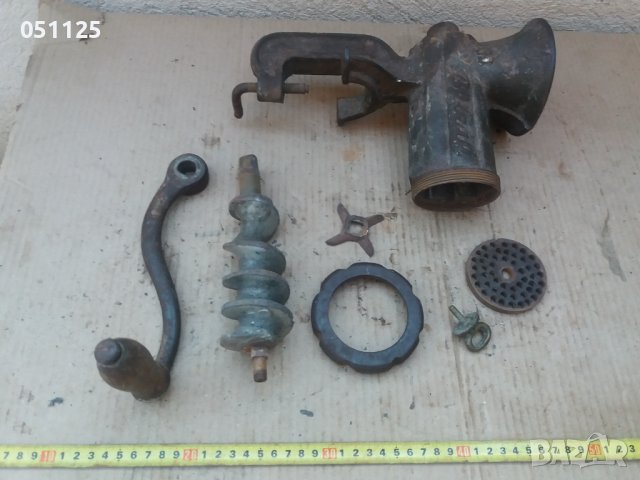 месомелачка, мелачка за домати и др. пълен комплект , снимка 15 - Антикварни и старинни предмети - 36978440