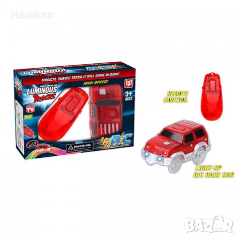 Детски светещ радиоуправляем джип - Код 3802, снимка 1