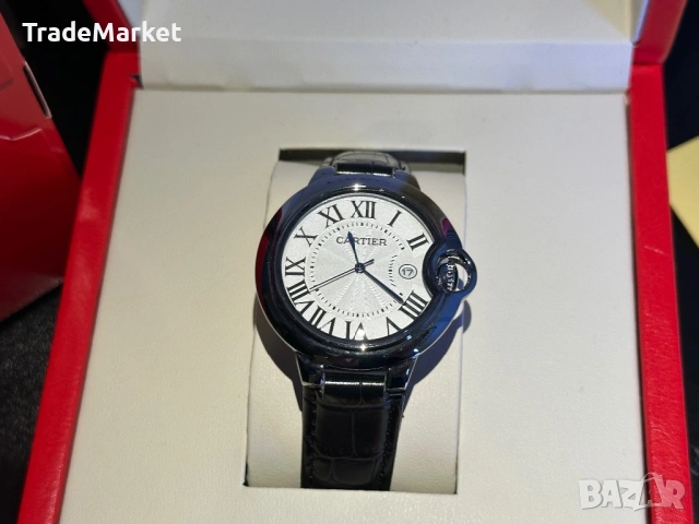 Нов Часовник Cartier Ballon Bleu 40MM  с пълен комплект опаковка, снимка 3 - Мъжки - 54279572