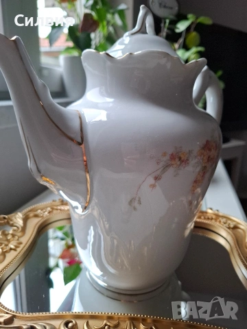 Антикварен чайник , снимка 6 - Антикварни и старинни предмети - 53292387