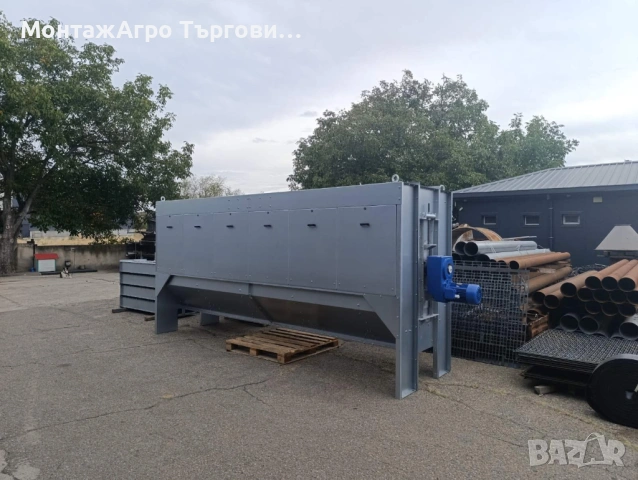 Зърно почистваща машина – Грубо почистване с висок капацитет, снимка 3 - Селскостопанска техника - 54135777