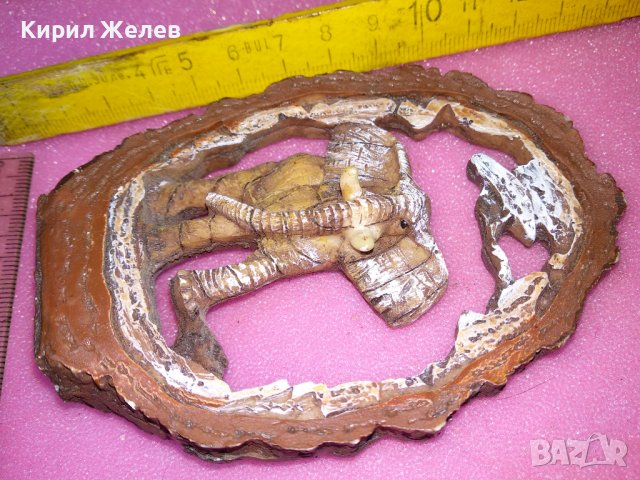 КРАСИВО ДЕКОРАТИВНО СЛОНЧЕ ФИГУРКА от ПОЛИРЕЗИН 38300, снимка 9 - Декорация за дома - 44186563