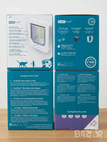 SureFlap Microchip Cat Flap – Интелигентна котешка вратичка с микрочип