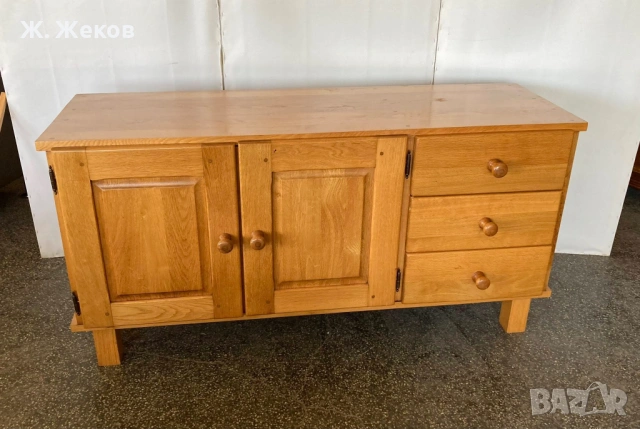 Дъбов шкаф, снимка 2 - Шкафове - 53167593