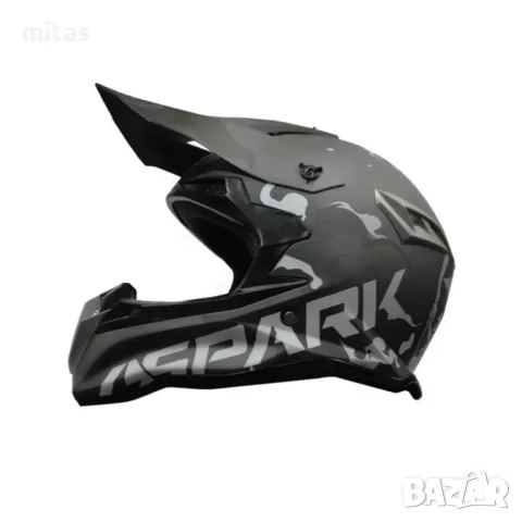 Кросова каска SPARK, Full Face, DOT, Size: L -Вело, Мото, Скутер, Бъги, снимка 5 - Аксесоари за велосипеди - 47281175