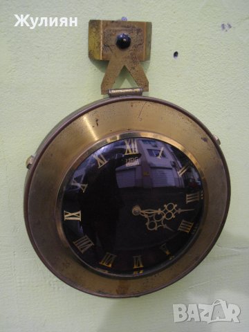  КОЛЕКЦИОНЕРСКИ СТАР СТЕНЕН ЧАСОВНИК ГДР БРОНЗ UPG HALLE DDR , снимка 1