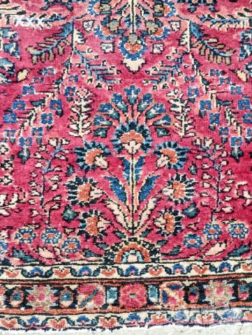 Ръчно тъкана вълнена пътека.Иранска.Антика за ценители., снимка 5 - Пътеки - 51018948