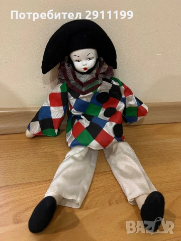 Кукла на клоун / Арлекин , 4 бр., снимка 2 - Кукли - 53379264