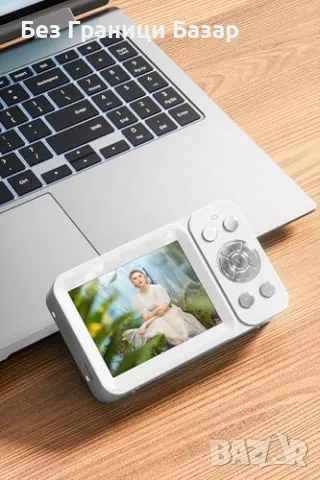 Нов Фотоапарат за деца – 18X зуум, 4K видео, автоматичен фокус Камера, снимка 2 - Фотоапарати - 49005249