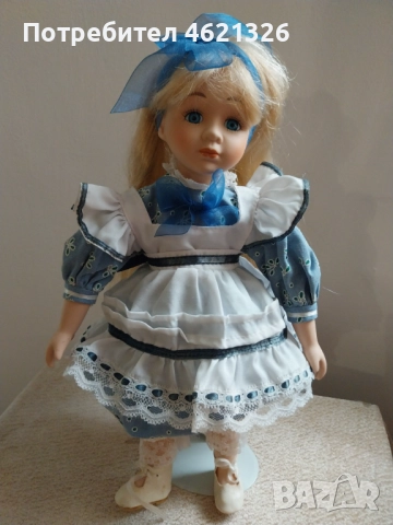 Красива порцеланова кукла  от Alberon Collection нова, снимка 3 - Колекции - 52032005