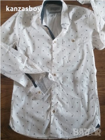 ted baker london Chimsky Printed Monkey Regular Fit - страхотна мъжка риза, снимка 4 - Ризи - 31720578