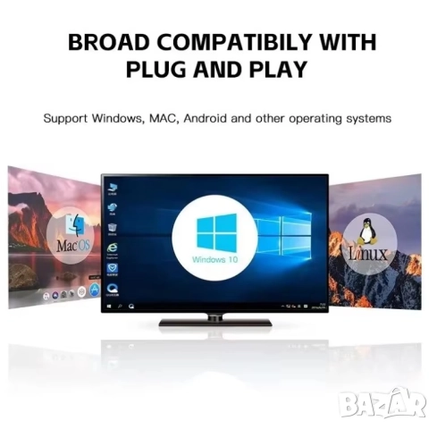 SATA към USB, USB 3.0, HDD, SSD, хард диск, конектор, кабел, свързване с лаптоп, компютър, телевизор, снимка 6 - Друга електроника - 51488412