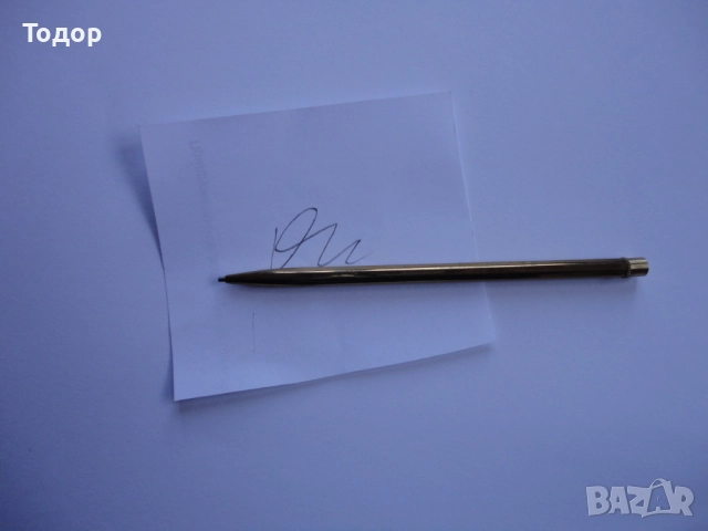 Позлатен немски механичен молив , снимка 5 - Ученически пособия, канцеларски материали - 52834012