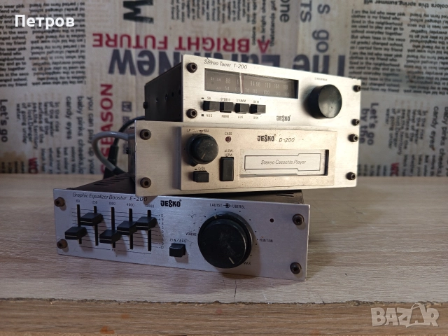 Ретро Авто Касетофон"Jesko", снимка 4 - Антикварни и старинни предмети - 52790263