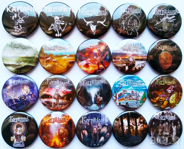 Значки на Korpiklaani, снимка 1