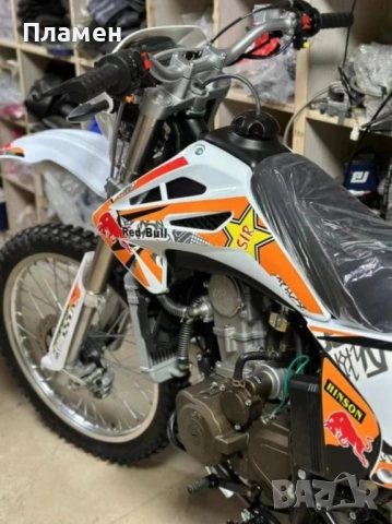 Ендуро 250cc Zongshen • НА 300 км • Като нов • Стартер+Кик • Топ състояние, снимка 5 - Мотоциклети и мототехника - 54145002