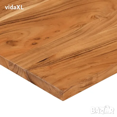 vidaXL Плот за бюро, 140x50x2,5 см, правоъгълен, масивно дърво акация, снимка 8 - Бюра - 56147330