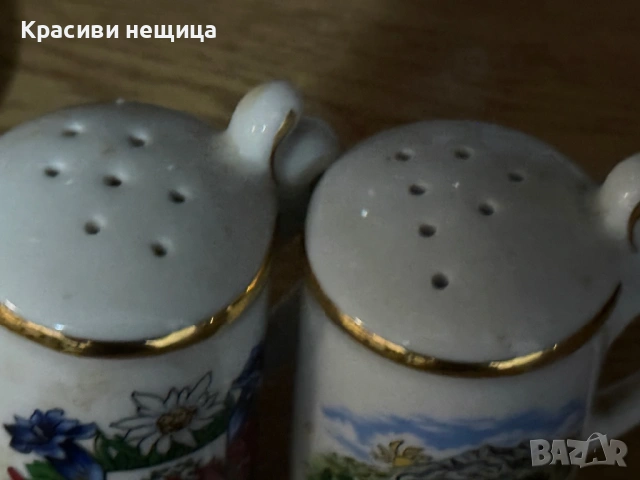 Австрийски комплект солница и пиперница, снимка 2 - Други ценни предмети - 53107736