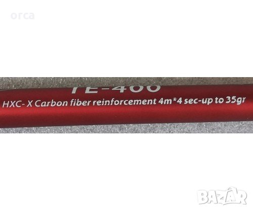 Телескопично болонезе - OSAKO FIGHT RIVER HXC BOLO 35 с водачи SiC, снимка 4 - Въдици - 34458302