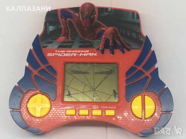 Ретро конзола IMC Toys The Amazing Spiderman Handheld LCD Game, снимка 4 - Игри и пъзели - 39751360