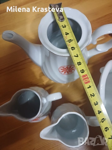 Порцелан високо качество България нов, снимка 5 - Сервизи - 53266428