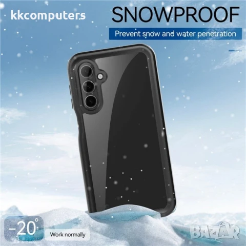 Samsung Galaxy A16 5G / 4G REDPEPPER Водоустойчив / Удароустойчив Калъф + Скрийн Протектор – Черен, , снимка 4 - Калъфи, кейсове - 50728509