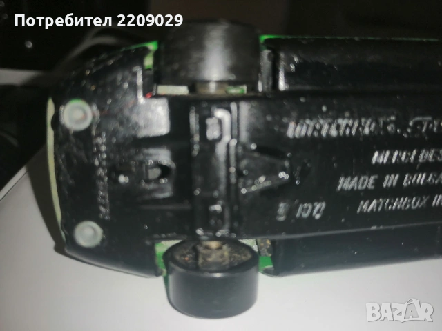 Количка Matchbox Mercedes C III Speed Kings 1971г., снимка 8 - Колекции - 54020476