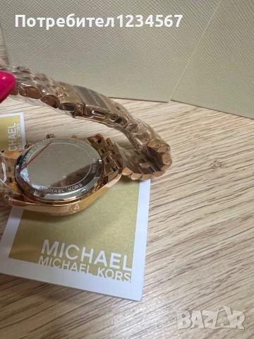 Стилен НОВ оригинален часовник Michael Kors ✨, снимка 4 - Дамски - 53900278