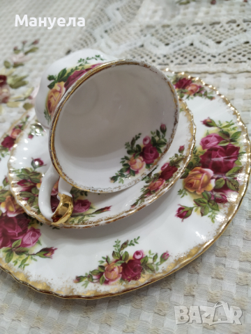 Royal Albert Classic Old Country Roses , снимка 4 - Чаши - 44652562