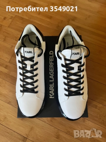 Мъжки обувки Karl Lagerfeld, снимка 4 - Ежедневни обувки - 52019820