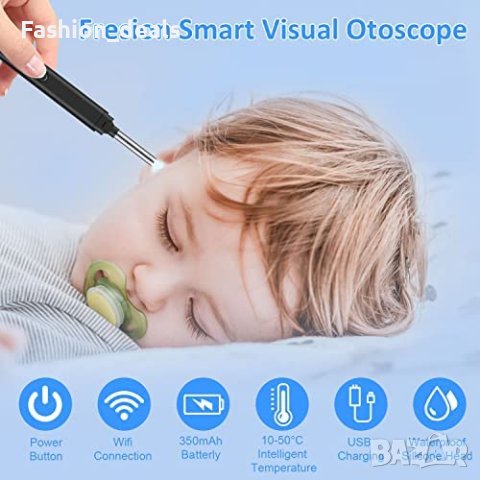 Нов Отоскоп Безжична Ушна Камера Ендоскоп за почистване уши възрастни, снимка 6 - Други - 40654570