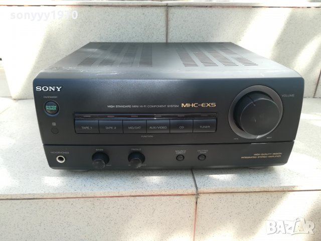 SONY TA-EX5 MADE IN JAPAN 0809211702, снимка 8 - Ресийвъри, усилватели, смесителни пултове - 34068426