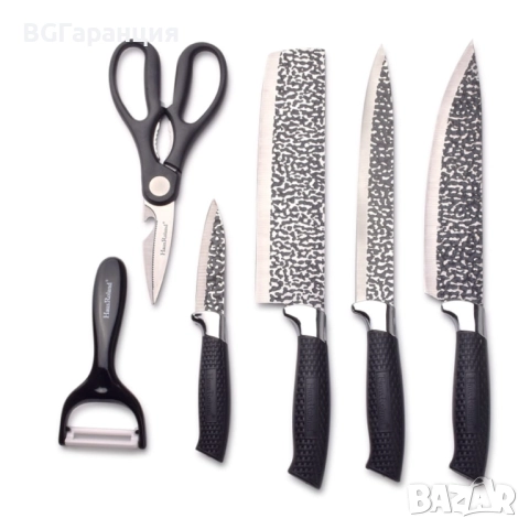 Комплект ножове от неръждаема стомана, снимка 3 - Други стоки за дома - 52256103