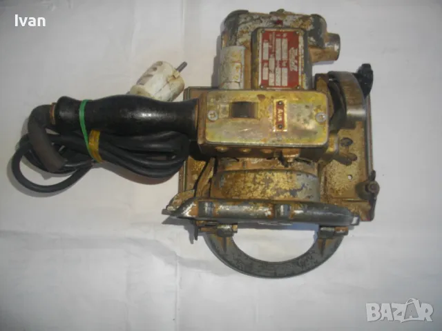 MAFELL Typ Fs35 ПРОМИШЛЕН ИНДУСТРИАЛЕН НЕМСКИ ОРИГИНАЛЕН РЪЧЕН ЦИРКУЛЯР ИЗЦЯЛО МЕТАЛЕН С РЕСТАРТ, снимка 2 - Други инструменти - 49048000