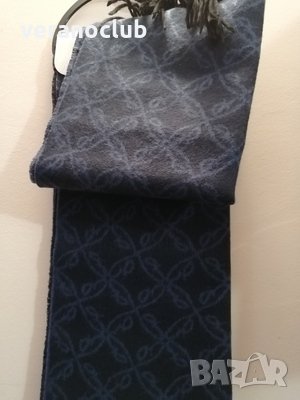 Мъжки зимен шал Син Син, снимка 2 - Шалове - 35298507