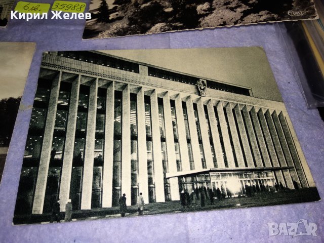 ЛОТ 4 СТАРИ ПОЩЕНСКИ КАРТИЧКИ - РИМ  ВИЛА БОРГЕЗЕ МОСКВА ЧЕРНО-БЕЛИ КОЛЕКЦИОНЕРСКИ 35988, снимка 4 - Филателия - 39432952