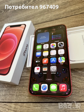 IPhone 12 mini 128Gb Red, снимка 2 - Apple iPhone - 55603581