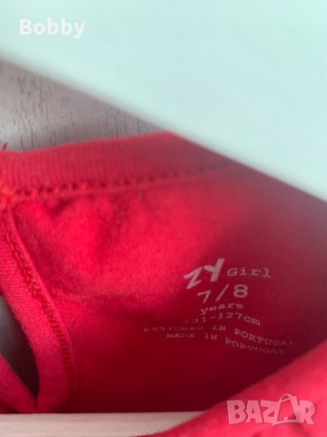 Коледна блуза с елен Z Generation 7-8 години, снимка 3 - Детски Блузи и туники - 34052838