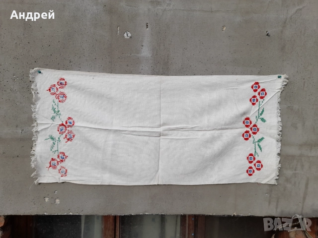 Стара кърпа за ръце,пешкир #4, снимка 3 - Антикварни и старинни предмети - 52956309