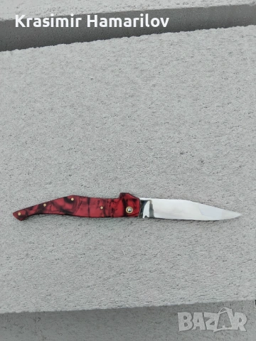 Костенски сгъваем нож , снимка 4 - Ножове - 53181493