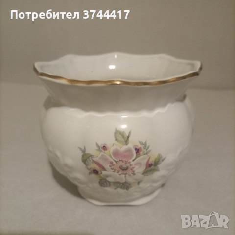 Много красива Винтаж порцеланова саксия за цветя Maryland Pottery Англия , снимка 1 - Декорация за дома - 44588773