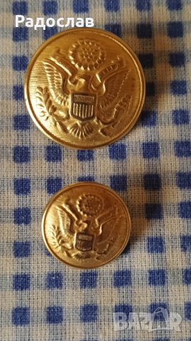 военни копчета САЩ, снимка 3 - Колекции - 40816924