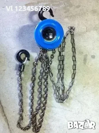 Ръчен верижен телфер , верижна лебедка 1тон 2 тона 3 тона,5 тона, снимка 4 - Други инструменти - 50748597