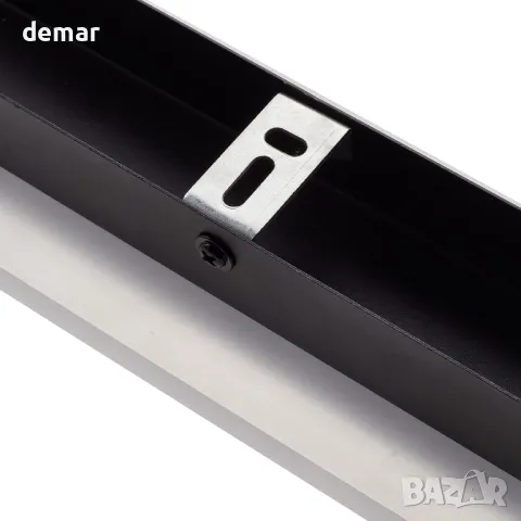 Warmiehomy Външна стенна лампа, алуминиева и акрилна LED стенна лампа, IP67, 80 см, 1620LM, 18W, снимка 5 - Лед осветление - 50398773